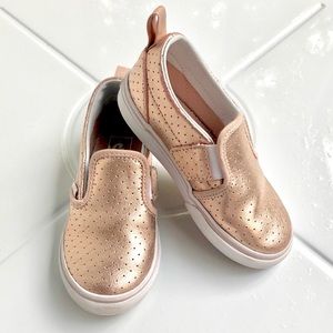 Vans Rose Gold Slip-On Sneaker